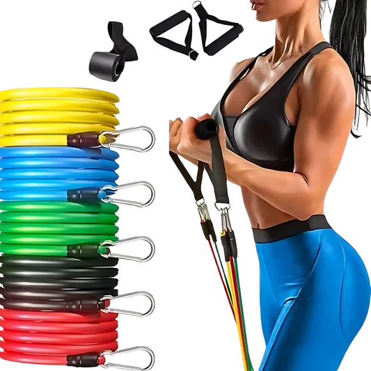 BANDAS TUBULARES DE RESISTENCIA. GIMNASIO EN CASA 🌟🏋️‍♂️