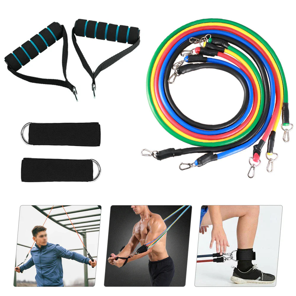BANDAS TUBULARES DE RESISTENCIA. GIMNASIO EN CASA 🌟🏋️‍♂️