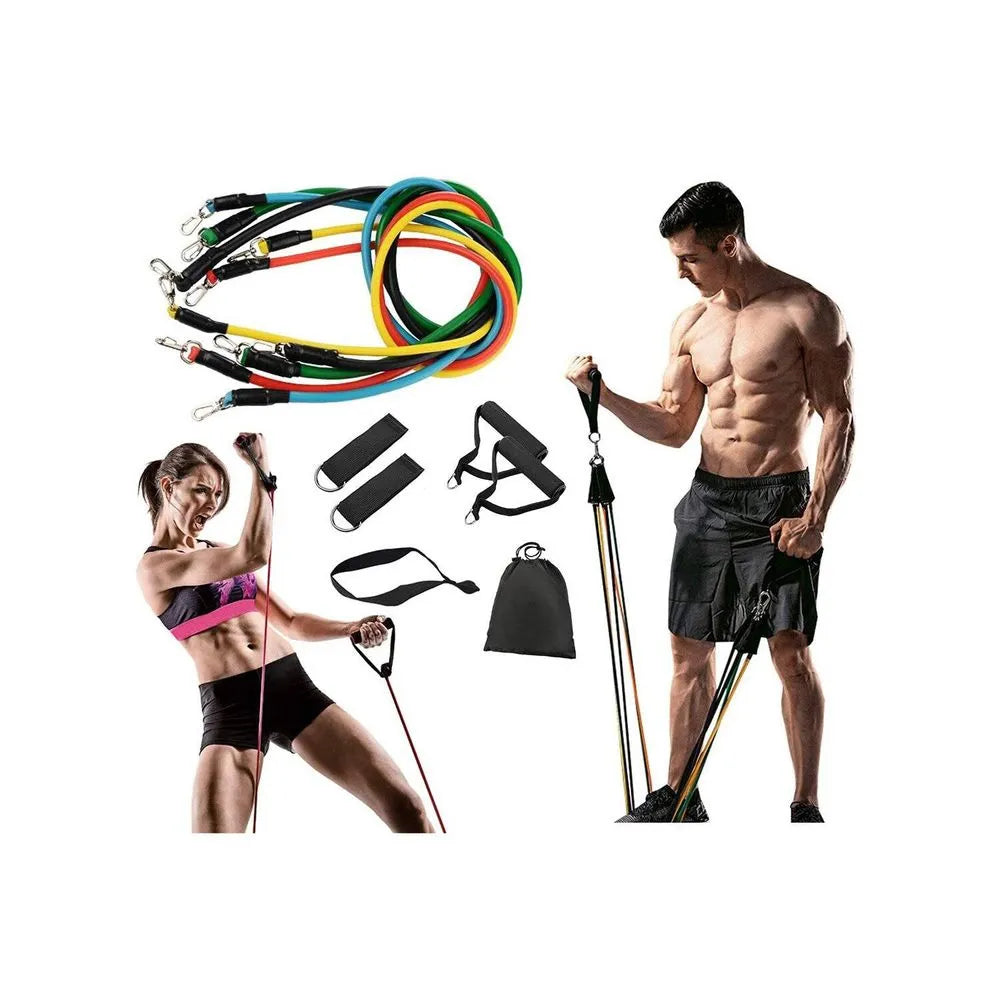 BANDAS TUBULARES DE RESISTENCIA. GIMNASIO EN CASA 🌟🏋️‍♂️